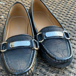 coach Black Felisha Slip on size 6 great shape